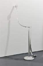 Michael Joo. Emigrant, 2012. Mirrored borosilicate glass, approx. 139.7 x 61 x 81.3 cm (55 x 24 x 32 in). © the artist. Image courtesy of the artist and Blain|Southern. Photograph: Peter Mallet.