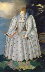 Queen Elizabeth I (The Ditchley portrait) by Marcus Gheeraerts the Younger. © National Portrait Gallery, London.