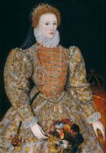 Queen Elizabeth I by Unknown continental artist. © National Portrait Gallery, London.