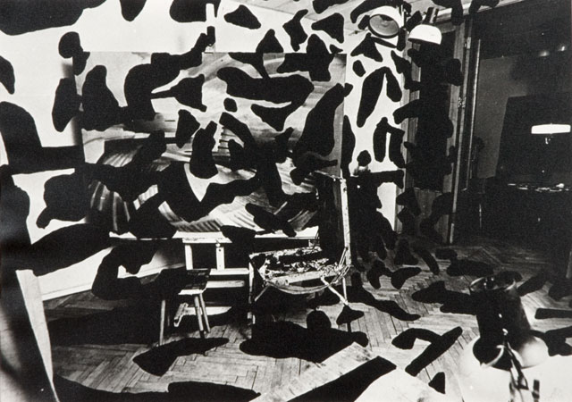 Irina Nakhova. (Untitled) from the series Rooms, 1983-1987. Gelatin silver print on paper. Norton and Nancy Dodge Collection of Nonconformist Art from the Soviet Union at the Zimmerli Art Museum at Rutgers. Photograph: Jack Abraham.