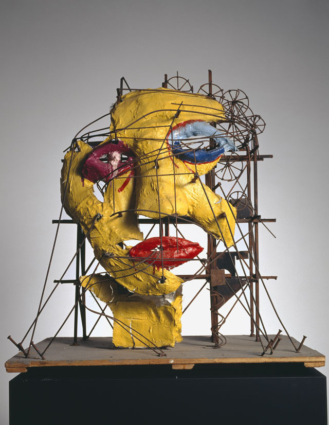 Jean Tinguely and Niki de Saint Phalle. Le Cyclop - La Tête, 1970. Collection Museum Tinguely Basel - a cultural commitment of Roche, donation Niki de Saint Phalle. Photograph: Christian Baur, c/o Pictoright Amsterdam, 2016.