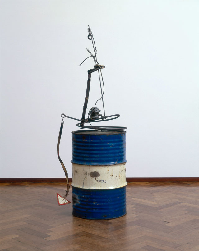 Jean Tinguely. Baluba bleu, 1962. Collection Stedelijk Museum Amsterdam, c/o Pictoright Amsterdam, 2016.