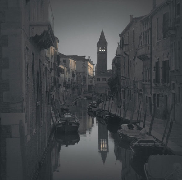 Alexey Titarenko. Bell Tower, Venice, 2006. Gelatin silver print, printed by the artist, edition 5/10, 11 3/4 x 11 3/4 in (29.8 x 29.8 cm).