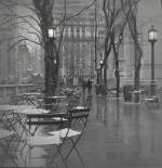 Alexey Titarenko. New York Public Library, New York, 2017. Gelatin silver print, printed by the artist, edition 1/10, 16 x 16 in (40.6 x 40.6 cm).