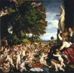 Titian. The Worship of Venus, 1516. Oil on canvas, 172 x 175 cm © Museo Nacional del Prado, Madrid