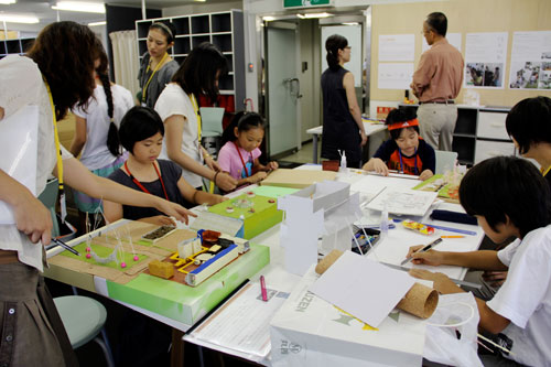 Architectural school for children. Photograph: ITO JUKU.