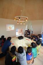 Home-for-All for children, Higashimatsushima. Architects: Toyo Ito + Maki Onishi /o+h. (Interior view).