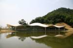 Crematorium Meiso no Mori Municipal Funeral Hall. Architect: Toyo Ito.