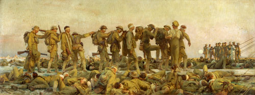 John Singer Sargent. Gassed, 1919. Oil on canvas. © IWM.