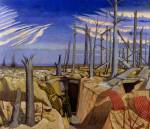 John Nash. Oppy Wood, 1917, Evening (1918). Oil on canvas. © IWM.