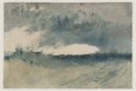 JMW Turner. Study of sea, c1820–30. Watercolour. © Tate.