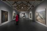 Lynette Yiadom-Boakyke. Installation view at the Turner Prize gallery at Ebrington, Derry-Londonderry.