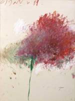 Cy Twombly. Proteus, 1984. Acrylic paint, color pencil, pencil on paper, 76 x 56.5 cm. © Cy Twombly Foundation / Courtesy Cy Twombly Foundation.