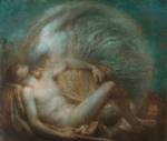 GF Watts (1817-1904), Endymion, 1903–04. Oil on canvas, 104.1 x 121.9 cm. Watts Gallery Trust.