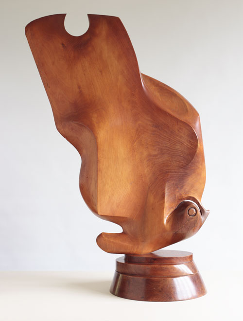 Gertrude Hermes. Butterfly, 1937. Walnut. Private collection.