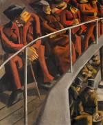 David Bomberg. Ghetto Theatre, 1920. Oil on canvas. Ben Uri, The London Jewish Museum of Art.