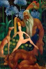 Mark Gertler. The Creation of Eve, 1914. Private Collection.