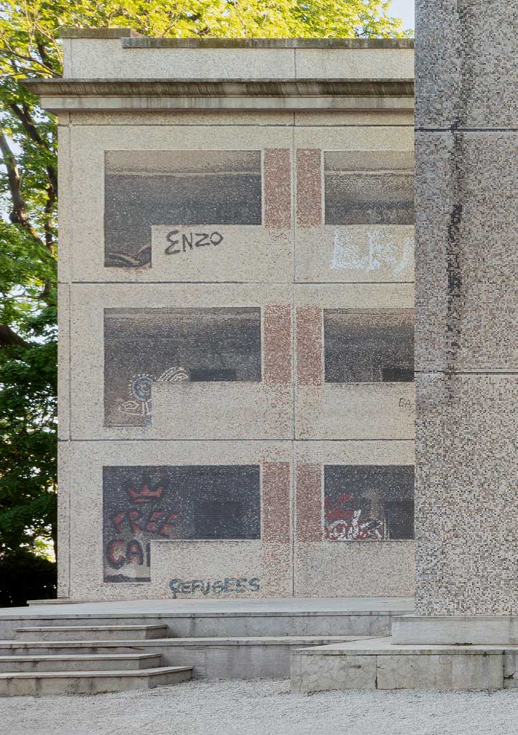 German Pavilion, Sung Tieu, Human Dignity Shall Be Inviolable, 2026. Courtesy the Artist. Photo: Andrea Rossetti.