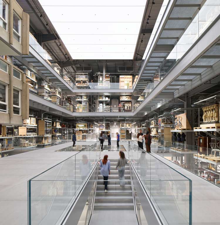 Diller Scofidio + Renfro (DS+R), V&A East Storehouse. © Hufton+Crow.