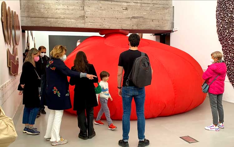 Jonathas de Andrade: With the Heart Coming Out of the Mouth, Brazilian Pavilion, Venice Biennale 2022. Photo: Martin Kennedy.