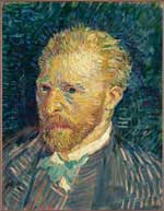Vincent van Gogh, Self-Portrait, autumn 1887. Musée d'Orsay, Paris.