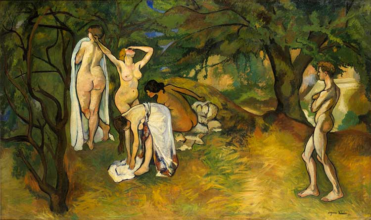 Suzanne Valadon. Joy of Life, 1911. The Metropolitan Museum of Art, New York, Bequest of Miss Adelaide Milton de Groot (1876–1967), 1967. © 2021 Artist Rights Society (ARS), New York / Image © The Metropolitan Museum of Art / Art Resource, NY.