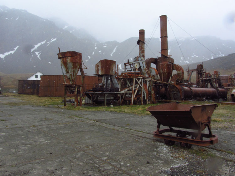 Grytviken, South Georgia. Photo: Juliet Rix.