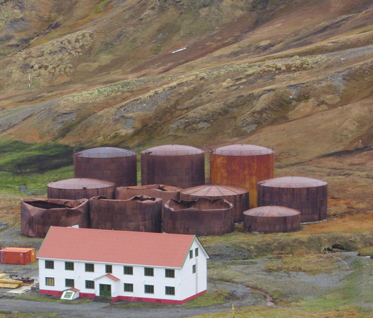 Grytviken, South Georgia. Photo: Juliet Rix.