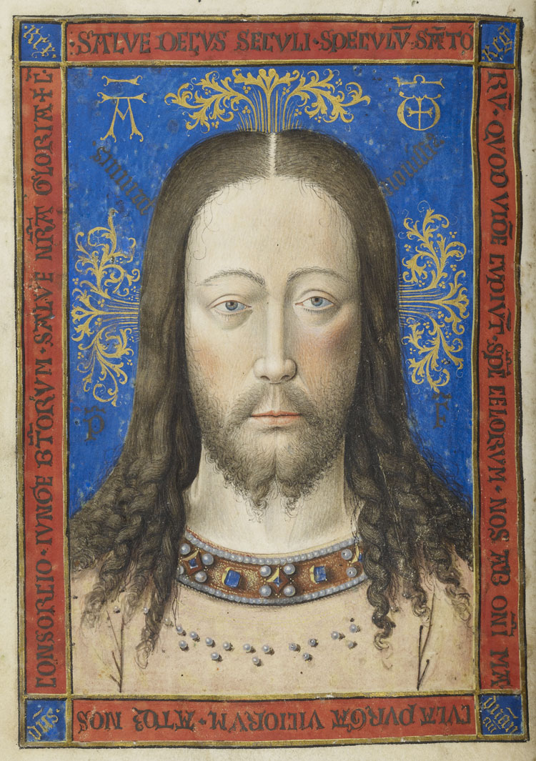 Master of Jean Chevrot. Vera Icon, c1450. Tempera on vellum, 15.9 x 11 cm. The Morgan Library & Museum, New York