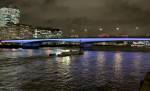 Leo Villareal, Illuminated River (London Bridge), London 2019. Photo: Martin Kennedy.