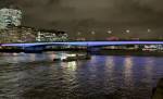 Leo Villareal, Illuminated River (London Bridge), London 2019. Photo: Martin Kennedy.