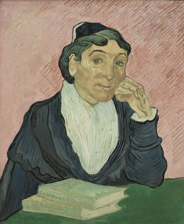 Vincent van Gogh, L’Arlésienne, 1890. Oil paint on canvas, 65 x 54 cm. Collection MASP (São Paulo Museum of Art)
Photo credit: João Musa.