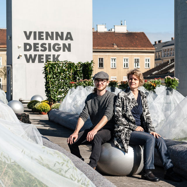 Sophienspital rooftop garden art by landscape architects Auböck + Kárász. Photo: Veronica Simpson.