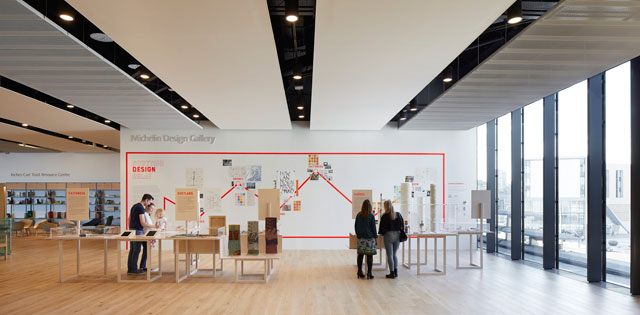 V&A Dundee, Scotland. First floor temporary exhibition space. © HuftonCrow.