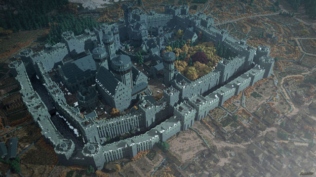 Winterfell, Westeroscraft - © Minecraft.