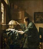 Johannes Vermeer. The Astronomer, 1668. Oil on canvas, 50 x 45 cm (19 11/16 x 17 11/16 in). Musée du Louvre, Paris, Département des Peintures, Acquired by 
