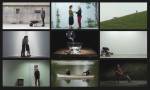 Bill Viola. Chapel of Frustrated Actions and Futile Gestures, 2013. Video/sound Installation. Nine channels of colour high-definition video on a 3 x 3 grid of flat panel displays; nine channels mono sound, 72 x 120 1/2 x 3 1/2 in (183 x 306 x 9 cm). Continuously running. Performers: Tomas Arceo, John Brunold, Cathy Chang, John Fleck, Joanne Lindquist, Tim Ottman, Kira Perov, Valerie Spencer, Ivan Villa, Bill Viola, Blake Viola.