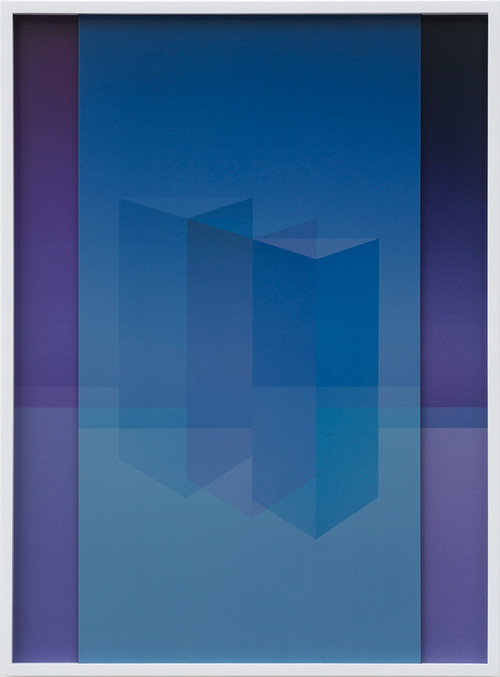 Sara VanDerBeek. Electric Prisms I, 2015. Digital C-print, 50.8 x 38.7 cm (20 x 15 1/4 in). Edition 1 of 3 + 2 AP.