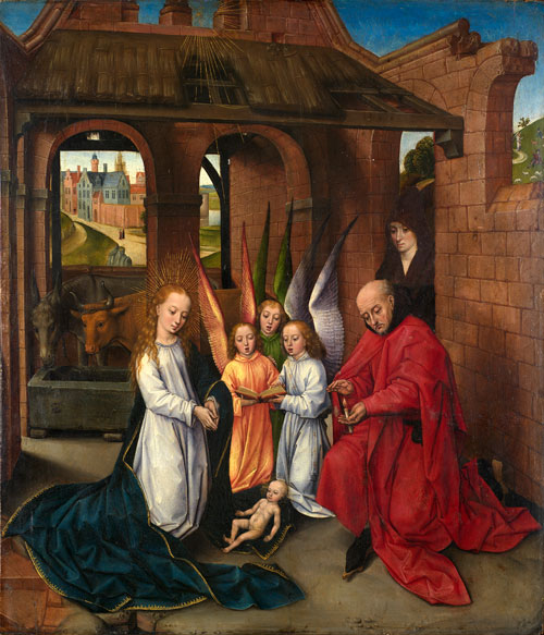 Master of the Prado Adoration. Nativity, c 1475-1500. © Birmingham Museums Trust.