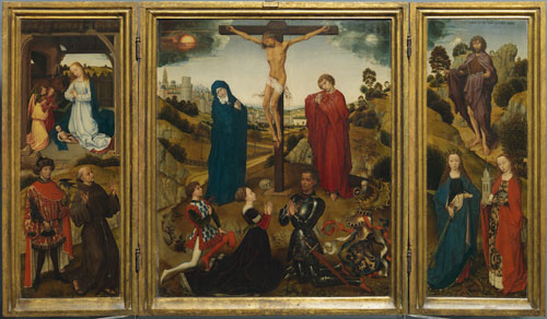 Workshop of Rogier van der Weyden. Sforza Triptych, c 1460. © KMSKB-MRBAB-RMFAB. Photograph: J Geleyns, Roscan.