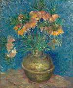 Vincent Van Gogh. Imperial Crown fritillaries in a copper vase, Paris, April/May 1887. Oil on canvas, 73.5 x 60.5 cm
Paris, Musée d'Orsay, legs du comte Isaac de Camondo. © Musée d'Orsay, dist. RMN-Grand Palais/Patrice Schmidt.