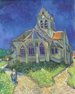 Vincent Van Gogh. The Church at Auvers, June 1890. Oil on canvas, 93 x 74.5 cm. Paris, musée d’Orsay, acquis avec le concours de Paul Gachet, fils du docteur Paul Gachet, et la participation d’une donation anonyme canadienne. © Musée d'Orsay, dist. RMN-Grand Palais/Patrice Schmidt.
