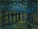 Vincent Van Gogh. Starry Night Over the Rhone, Arles, September 1888. Oil on canvas, 73 x 92 cm. Paris, Musée d'Orsay, don de M. et Mme Kahn-Scriber en souvenir de M. et Mme Fernand Moch. © RMN-Grand Palais (Musée d'Orsay)/Hervé Lewandowski.