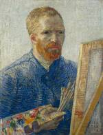 Vincent van Gogh. <em>Self-portrait as an Artist,</em> January 1888. Oil on canvas, 65.2 x 50.2 cm. Van Gogh Museum, Amsterdam (Vincent van Gogh Foundation).