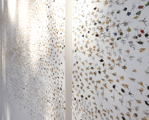 Simryn Gill. Let Go, Lets Go, 2013 (detail). Photograph: Jenni Carter.