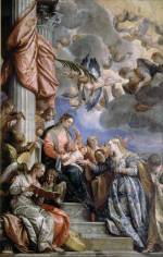 Paolo Veronese (1528-1588). The Mystic Marriage of Saint Catherine, c1565-70. Oil on canvas, 337 x 241 cm. Gallerie dell'Accademia, Venice (1324). © Courtesy of the Ministero dei Beni e delle attività culturali e del turismo.