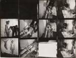 Hermann Nitsch. 9th Action, 1965. Vintage black and white photograph, 18 x 23.8 cm. Hoffenreich stamp verso. © The Artist, courtesy of Austin / Desmond Fine Art
