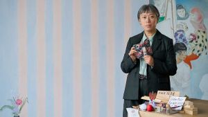 At her new exhibition in Bolzano, the Chinese-born, Netherlands-based artist discusses Agnes Martin, landscape and the differences between Chinese and western painting