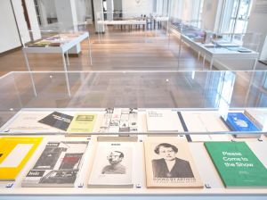 Installation view, Art & The Book at The Warburg Institute, London, 22 May – 2 August 2025. Courtesy The Warburg Institute.