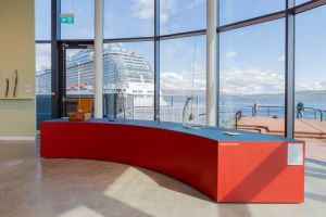 Installation view, The Wyllieum, Greenock. Photo: Sean Patrick Campbell.